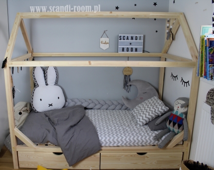 łóżka Domki House Beds Scandi Room