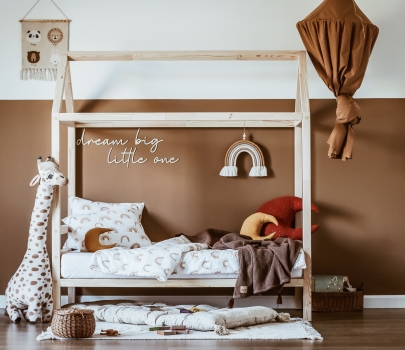 Łóżko domek Scandi bez barierek