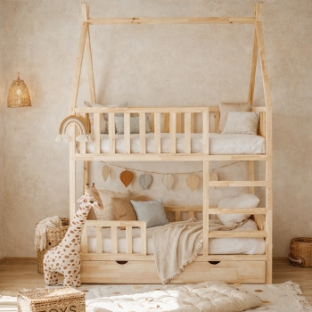 Łóżko piętrowe TIPI