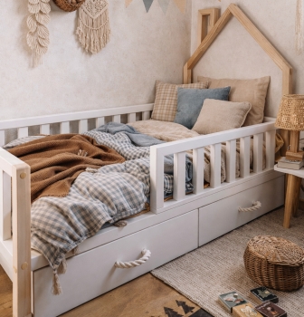 Łóżko mini domek Scandi