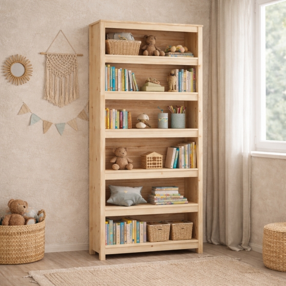 Regał na książki Scandi