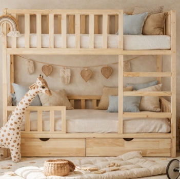 Łóżko piętrowe SCANDI