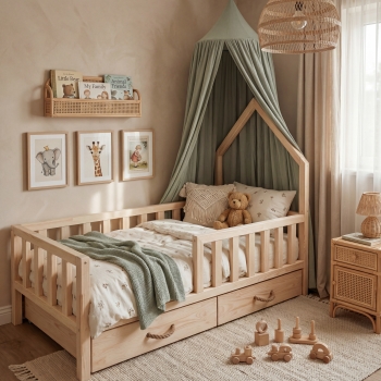 Łóżko mini domek Scandi