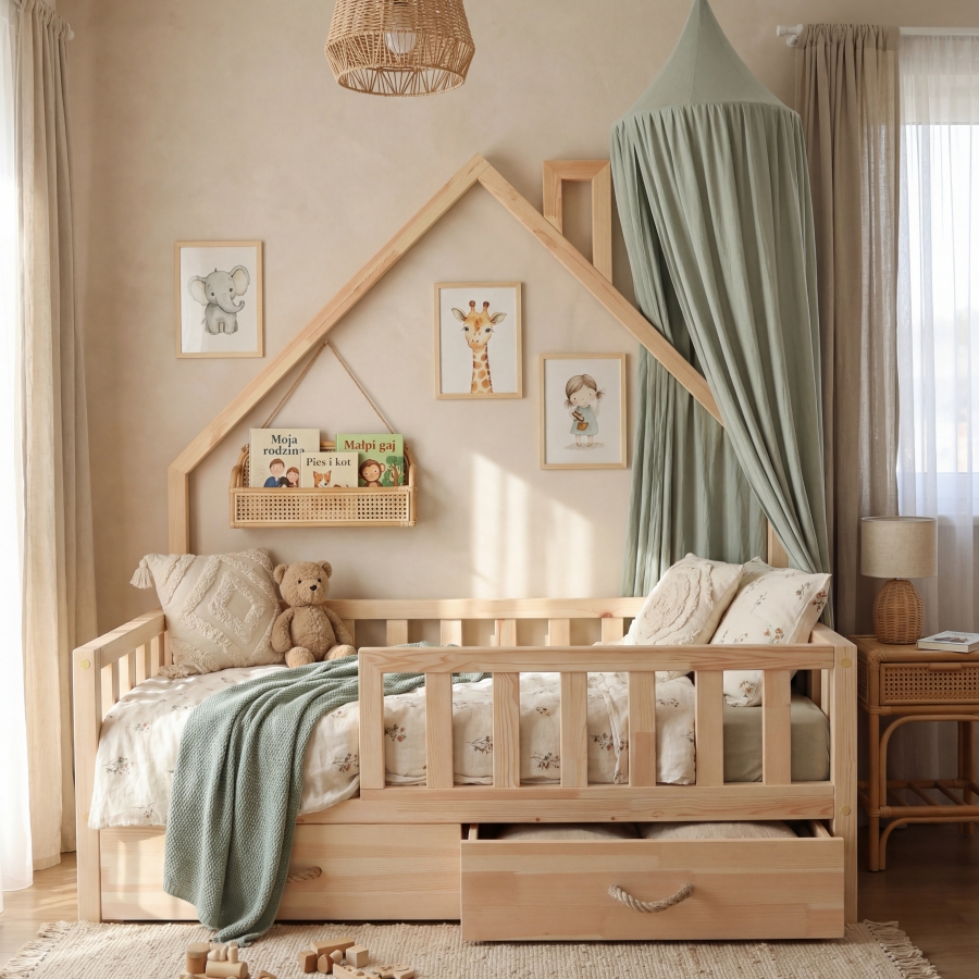 Łóżko Mini Domek Teddy