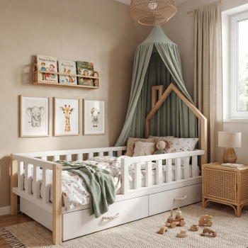 Łóżko mini domek Scandi