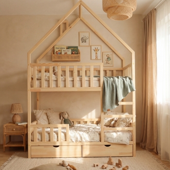 Łóżko piętrowe Teddy