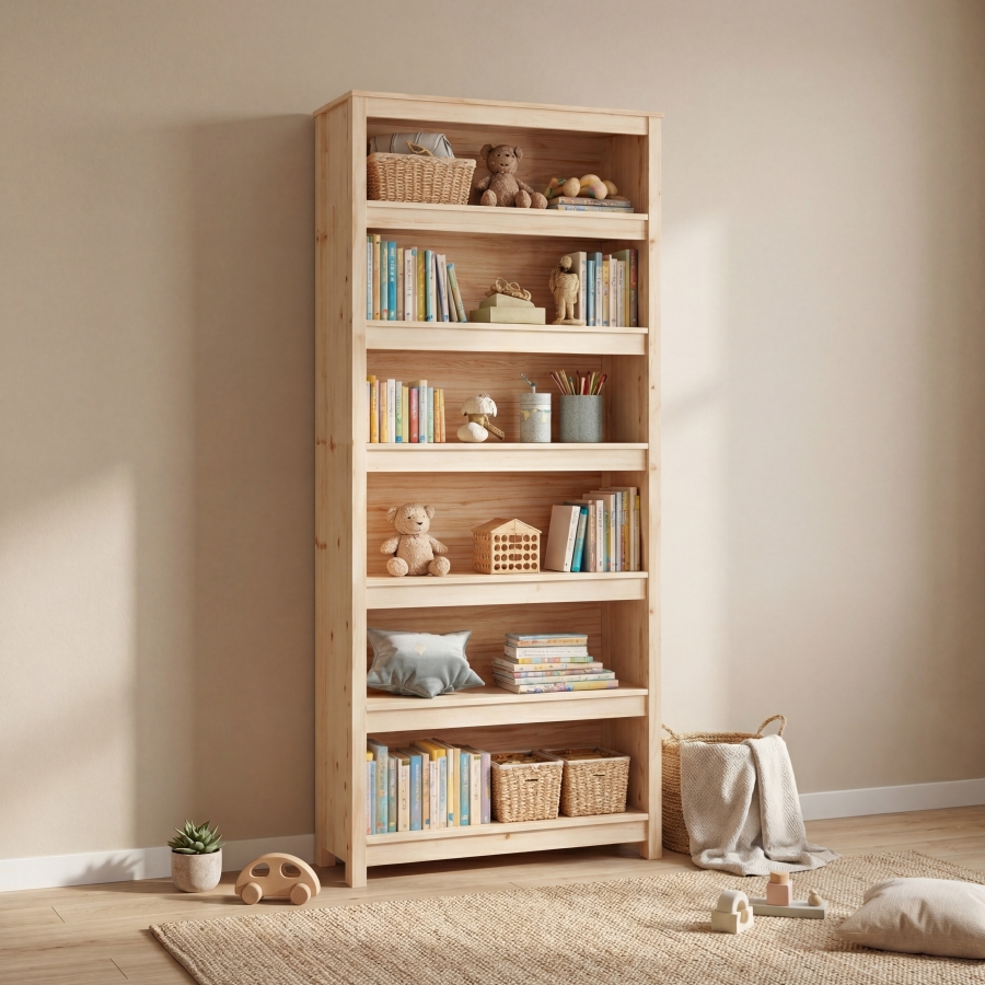 Regał na książki Scandi